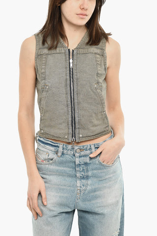 Jeans-Top DE-PROOF-RE Mit Frontreißverschluss