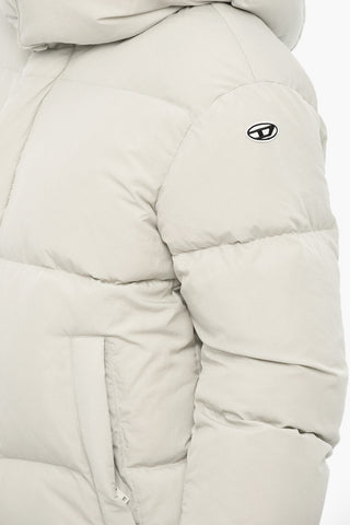Quilted Down Jacket W-ROLFYS-FL With Removable Hood