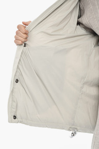 Quilted Down Jacket W-ROLFYS-FL With Removable Hood