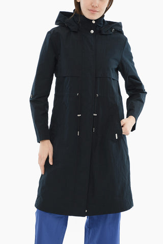 Parka BRIAR in Tinta Unita con Cappuccio Removibile