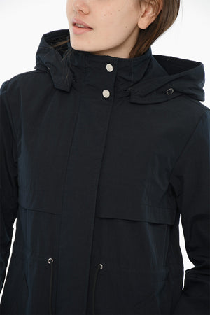 Solid-Color Parka BRIAR With Removable Hood