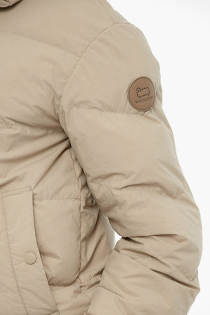Quilted Puffer ECO TASLAN With Removable Hood