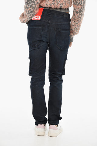 Jogg-Jeans D-URSY Cargo mit 17 cm elastischem Bund