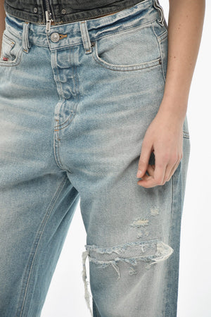 Jeans 1996 D-SIRE Wide Leg With Frayed Hem 25cm