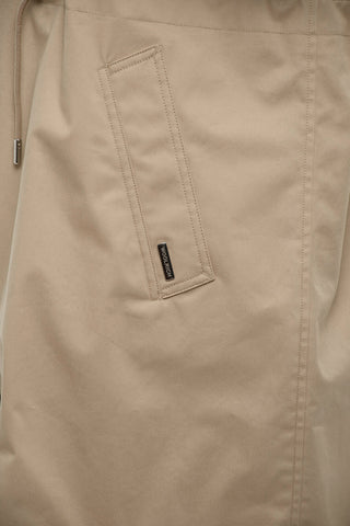 Lightweight Cotton Parka With Hood
