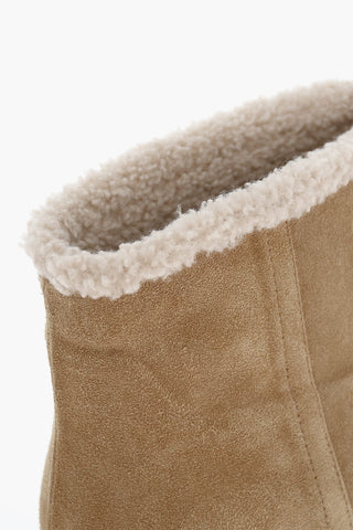 Suede Ankle Boots D-HAMMER with Chunky Sole 6cm