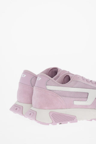 Fabric And Suede Low-Top Sneakers S-TYCHE