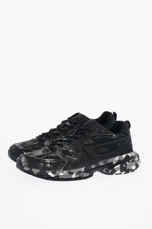 Tie-Dye-Canvas Low-Top-Sneaker S-SERENDIPITY PRO-X1 mit Camouflage-Sohle
