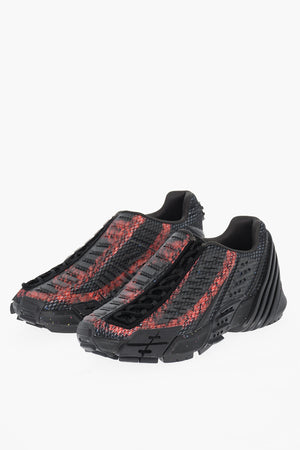 Two-Tone Perforated Fabric Slip On S-PROTOTYPE