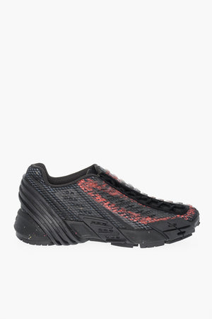 Two-Tone Perforated Fabric Slip On S-PROTOTYPE