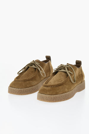 Suede Lace-Up Ankle Boots TORINO