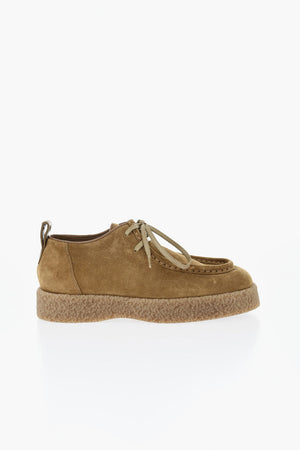 Suede Lace-Up Ankle Boots TORINO