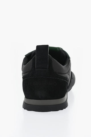 Sneakers in Nylon DETROIT con Dettaglio in Vernice