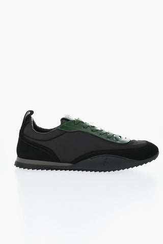 Sneakers in Nylon DETROIT con Dettaglio in Vernice