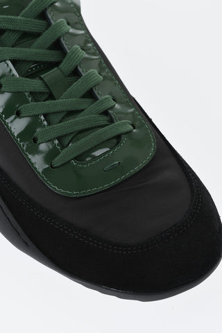 Sneakers in Nylon DETROIT con Dettaglio in Vernice