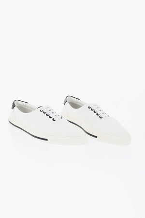 Fabric Sneakers With Pointed Toe Design