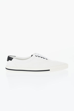 Fabric Sneakers With Pointed Toe Design