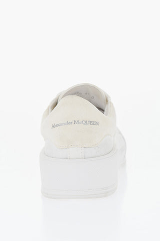 Low Canvas Sneakers with Rubber Toe