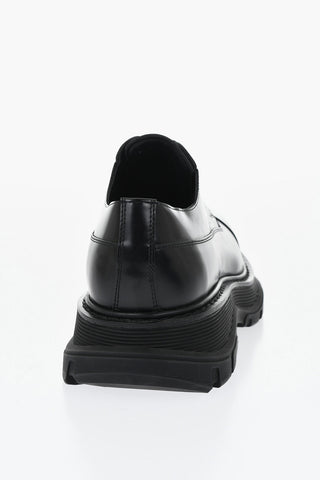 Leather Derby Shoes GAME with Rubber Sole