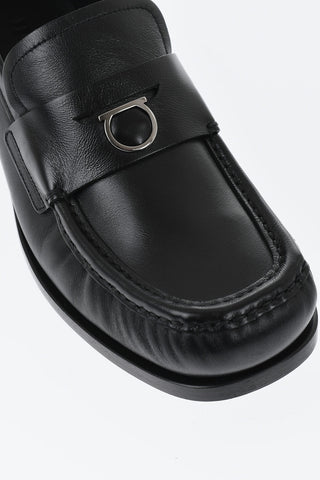 Brushed Leather Penny Loafers DELMO