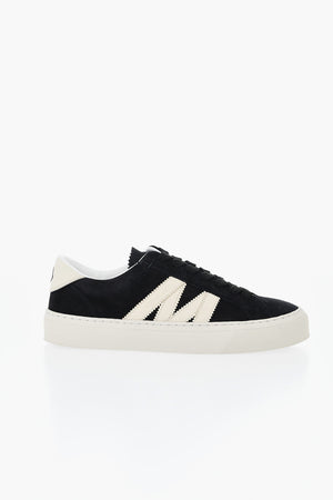Sneakers in Suede MONACO con Dettagli a Contrasto