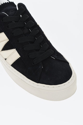 Wildleder Sneaker MONACO Mit Kontrastdetails