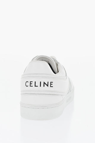 TRAINER Schnür-Sneaker aus Leder
