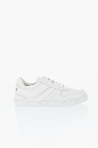 TRAINER Schnür-Sneaker aus Leder