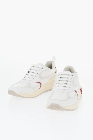 Leder-Sneaker COSIMINA mit Logosohle