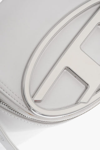 Leather Backpack With Front Monogram