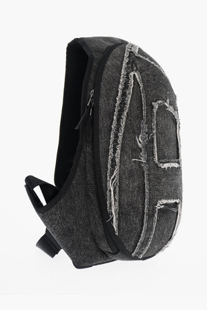 Denim Backpack With Maxi Monogram