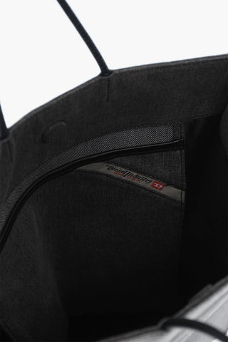 Solid-Color Tote Bag with Embossed Logo