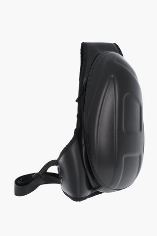 Rucksack aus Leder und perforiertem Stoff mit Maxi-Monogramm