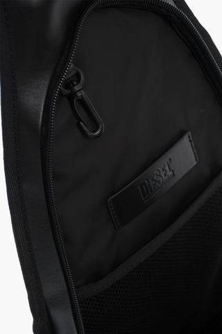 Rucksack aus Leder und perforiertem Stoff mit Maxi-Monogramm