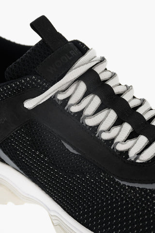 Sneakers Basse RUNNER in Tessuto Traforato con Dettaglio in Suede