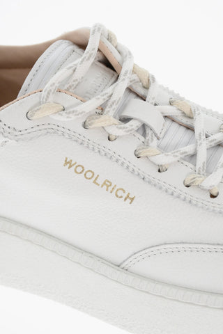 Sneakers Basse in Pelle a Tinta Unita
