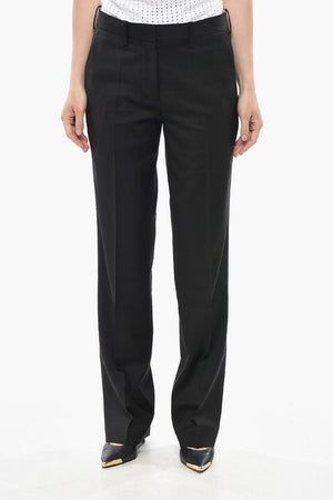 Four-Pocket Virgin Wool Trousers