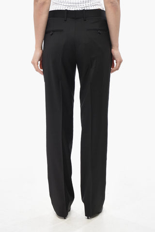 Four-Pocket Virgin Wool Trousers