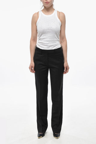 Four-Pocket Virgin Wool Trousers