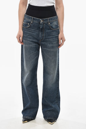 SPORTMAX Jeans AFOSO With 25cm Elastic Waistband