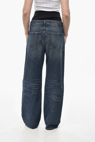 SPORTMAX Jeans AFOSO With 25cm Elastic Waistband