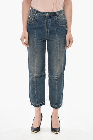 Cropped-Fit Jeans NAJET With Cross Seams 18cm