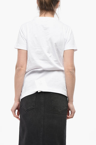 T-Shirt Girocollo START con Logo Ricamato