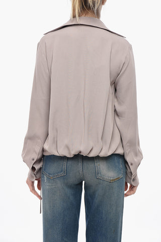Blusa a Portafoglio CEDAL con Coulisse in Vita
