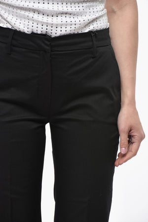 Chinohose SANDY mit Bootcut-Saum