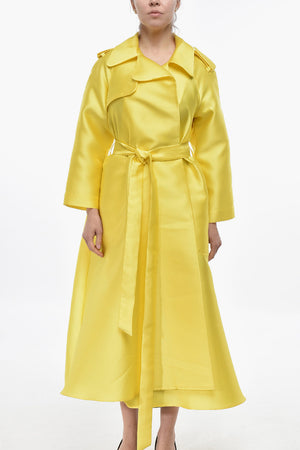 Trench a Portafoglio LANVIN in Satin di Misto Seta
