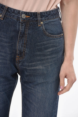 Dark-Wash Denim Bootcut Jeans 29cm