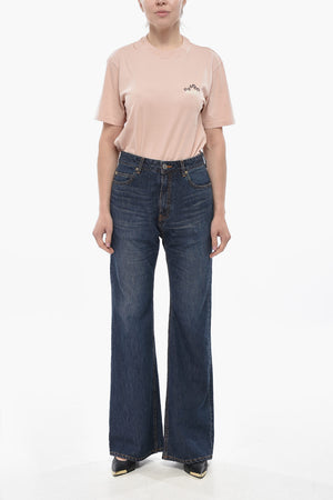 Dark-Wash Denim Bootcut Jeans 29cm