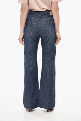 Dark-Wash Denim Bootcut Jeans 29cm