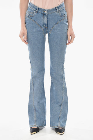 Bootcut-Jeans aus Stretch-Denim
